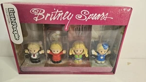 Fisher-Price Little People BRITNEY SPEARS figurine da collezione, confezione da 4 - nuove/sigillate! - Foto 1 di 6