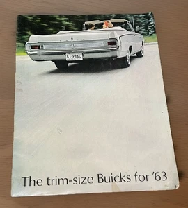Vintage Original 1963 Buick Skylark & Special Car Dealer Sales Brochure Auto - Picture 1 of 6