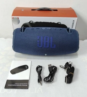 JBL Xtreme 3 Portable Waterproof Wireless Bluetooth Speaker - Blue