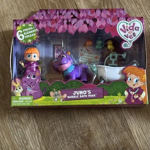 Vida The Vet Juno’s Schaumbad Paket Figuren & Zubehör 6 Teile Neu - Bild 1 von 2