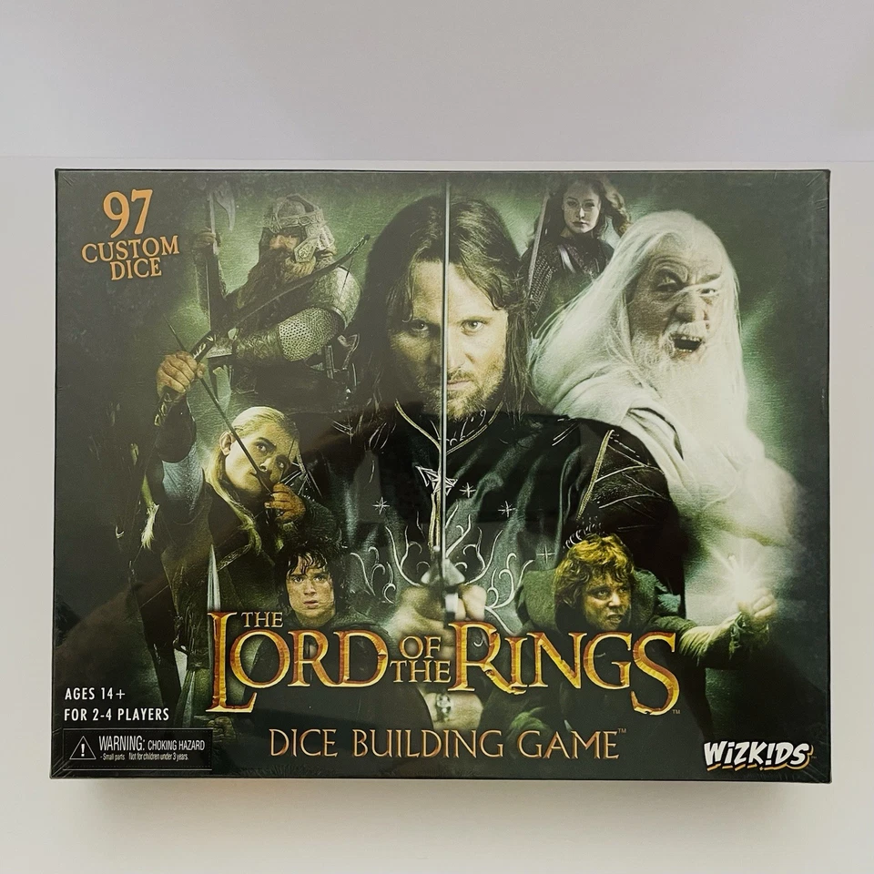 WizKids The Lord of the Rings Dice Building Game BoardGame New NIS 2013 - Image 1 of 3