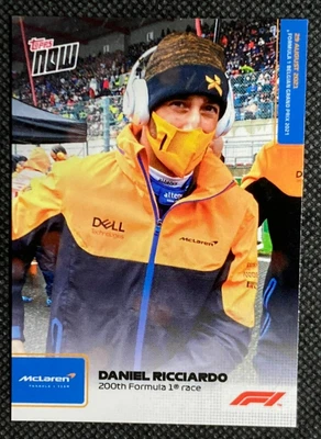 2021 Topps Now Formula 1 Daniel Ricciardo #45 - McLaren F1 - Image 1 of 2