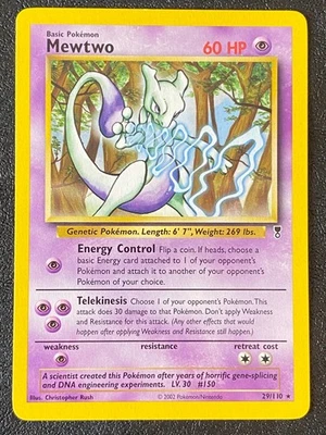 Mewtwo 29/110 Legendary Collection (2002) Vintage WOTC Rare - NM/LP 2 - Image 1 of 3