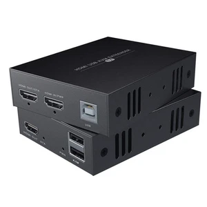 HDMI KVM USB Extender Transmit 1080p HD Video Over Cat5e/6 Ethernet Cable 50m... - Picture 1 of 7