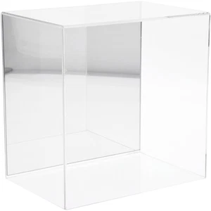 Plymor Brand Acrylic Display Case with No Base (Mirrored), 9" W x 6" D x 9" H - Picture 1 of 1