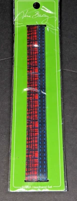 Vera Bradley Stretch Headbands Set Blue Bandana 14236-286 NEW - Image 1 of 2