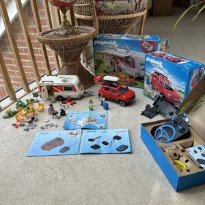 Playmobil Summer Fun Bundle 5434 Caravana 5436 Coche y Módulo de Control Remoto 6914 - Imagen 1 de 18