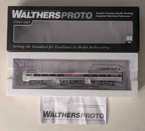 Walthers Proto 85' Budd Metroliner Snack Bar Coach Amtrak Ph1 #863 HO 920-13800 - Picture 1 of 13