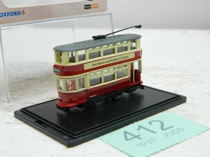 Oxford Diecast Spur N Doppelstock Straßenbahn London Transport Box NTR001 - Bild 1 von 6