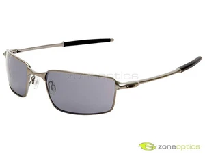 Oakley Square Wire Sunglasses 05-987 Light (Silver)/Black Iridium - Picture 1 of 1