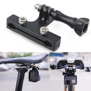 Ajuste GoPro Hero 7/6/5/4 Hero ZTTO Bicicleta Carreras Sillín Montaje Riel Abrazadera de Asiento CNC - Imagen 1 de 11
