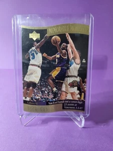 1996 Collector's Choice Memorable Moments #2 Nick Van Exel Los Angeles Lakers - Bild 1 von 3