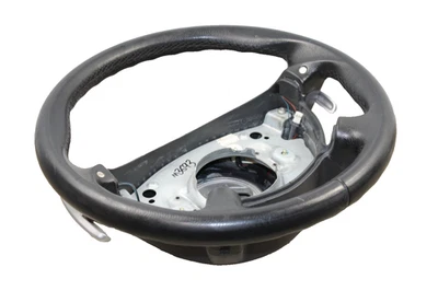03-06 MERCEDES BENZ w211 E55 AMG BLACK LEATHER STEERING WHEEL W/PADDLE SHIFTERS - Image 1 of 4