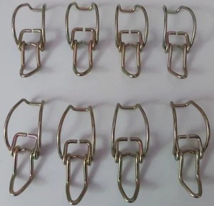 8x Bügel für Luftfilter ( Spannverschluss),für Porsche 911 F ,NOS,aus Altbestand - Picture 1 of 3