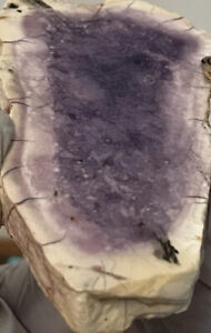 Utah Tiffany Stone Bertrandite Purple Opal Slab 70 Grams