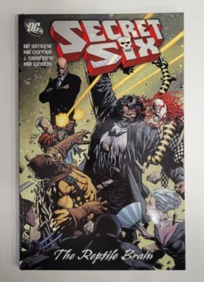 Secret Six - EL CEREBRO DEL REPTIL - DC - Simone - Novela gráfica TPB Foto 1 de 2