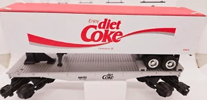 K-Line K-666702TT O Tractor Trailer & Flat Car Diet Coke 10th Anniversary - Picture 1 of 7