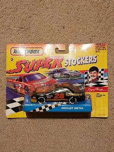 MATCHBOX SUPER STOCKERS/1992 DAYTONA WINNER DAVEY ALLISON/#28 T-BIRD - Picture 1 of 2