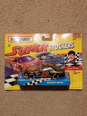 MATCHBOX SUPER STOCKERS/1992 DAYTONA WINNER DAVEY ALLISON/#28 T-BIRD - Image 1 of 2