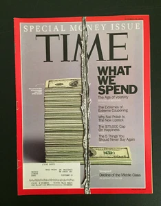 Time Magazine October 10, 2011 What We Spend Special Money Issue - Picture 1 of 2