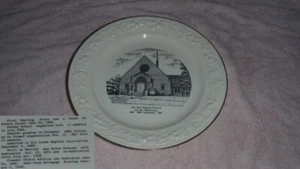 Placa de coleccionista del centenario de la Primera Iglesia Bautista Ciudad Petróleo Pennsylvania - Imagen 1 de 1