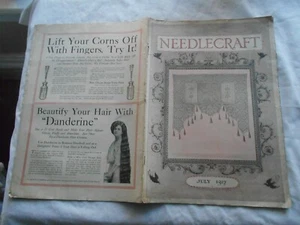 NEEDLECRAFT MAGAZINE-JULY 1917 - Picture 1 of 3