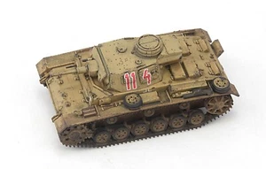 Modelo S 1/72 Alemán Pz.Kpfw.III Ausf.G DAK Modelo Acabado #CP0021 - Imagen 1 de 7