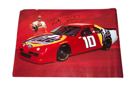 Ricky Rudd Vintage 1990’s Tide poster #10 Vintage Cover