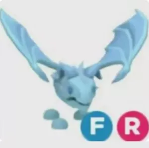 Adopt Me - FR FROST DRAGON Adopt Me (FLY Ride) SAME DAY DELIVERY!! - Foto 1 di 1