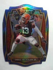 Odell Beckham Jr 2020 Select Purple Prizm fustellato #124 - Foto 1 di 2