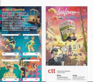 PORTUGAL LUIS LOURO -COMIC BOOK DESIGNER - BOOKLET 4 SELF-ADHESIVE STAMPS - 2025 - Picture 1 of 1