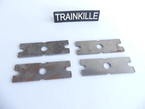 HORNBY 4 LESTS METAL POUR VOITURE VOYAGEURS TYPE PARIS / LILLE - Picture 1 of 1