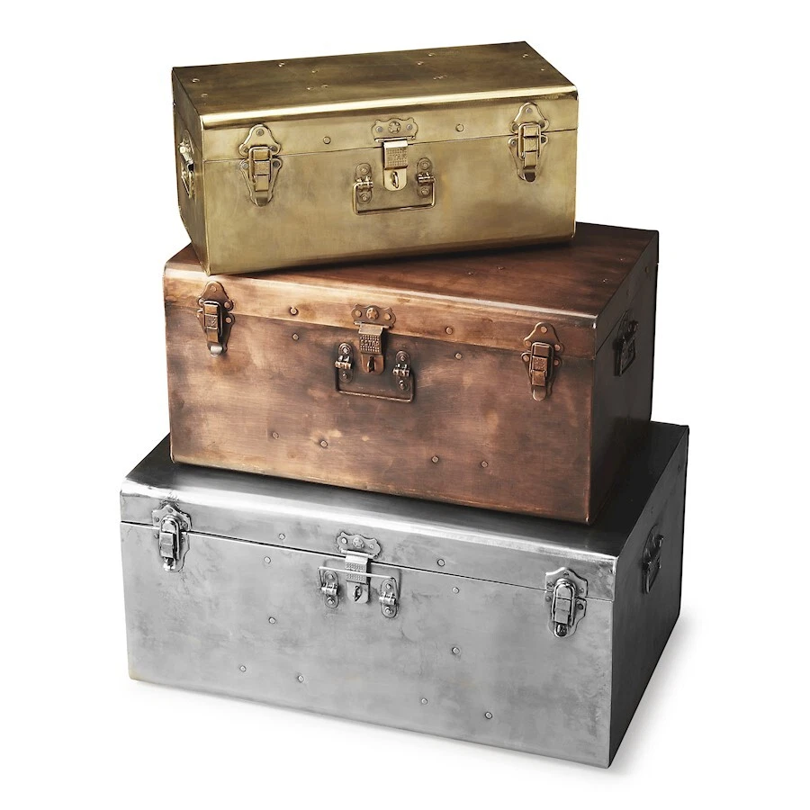 Butler Spirit Iron Storage Trunk Set, Hors D'oeuvres - 2744016 - Image 1 of 1