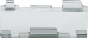 Merten Aquastar Schriftfeld-Einsatz MEG3952-8000 Glasklar (10er) - Bild 1 von 1