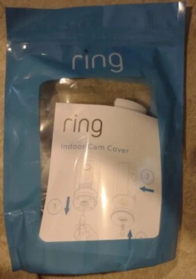 RING Indoor Cam Cover Security Camera Privacy Cover- White NEW!! Buy More &Save  - Image 1 of 3