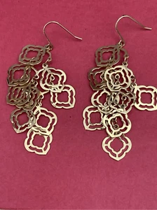 Gold Celtic Lightweight Earrings #fashion - Picture 1 of 3