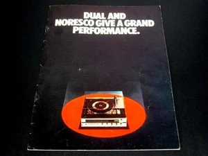 Vintage Dual and Noresco 'Give a Grand Performance' Specifications and Features - Picture 1 of 1