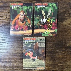 Nintendo Power Bundle Donkey Kong Trading Cards Manky Kong Master Necky Bumble - Picture 1 of 8