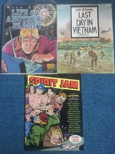 LOTTO Will Eisner Spirit Jam Last Day Vietnam Life On Another Planet FamilyMatters - Foto 1 di 2