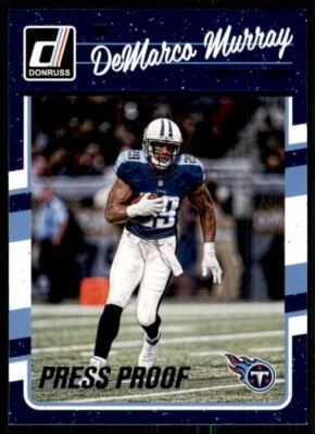 2016 Donruss Press Proofs Blue DeMarco Murray Tennessee Titans #283 - Image 1 of 2