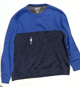 IZOD Advantage Performance two-tone blue sweatshirt XXL - Picture 1 of 5