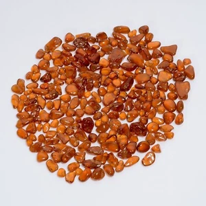 Natural Hessonite Garnet Tumbled Loose Gemstone Polished Rough Lot Jewel Supply - Picture 1 of 3