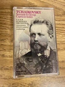 Tchaikovsky Serenade for Strings Capriccio Italian Vintage USSR Cassette Tape - Picture 1 of 9