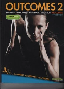 PDHPE BOOK - OUTCOMES 2 - PRELIMINARY 5th EDITION EXCELLENT USED PB FAST FREE PO - Picture 1 of 1