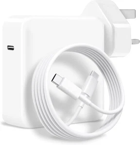 Manuel Laptop Ladegerät 100W, USB C für Mac Book Pro 13to16 funktioniert Typ C Power - Bild 1 von 7