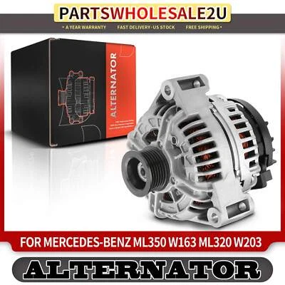 Alternador para Mercedes-Benz C240 ML320 Chrysler Crossfire120A/ 12V CW 6 ranuras Foto 1 de 4