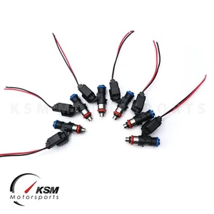 6 x 1200cc Short EV14 fit Bosch Fuel injectors E85 safe high performance - Picture 1 of 12