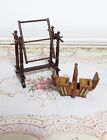 1/12  Scale Embroidery Frame/Portable Sewing Kit/Dollhouse Diorama