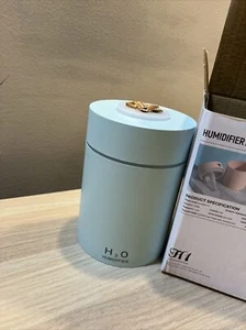 Portable Mini Humidifier, Colorful, Cool Mist, USB Powered Green 240ml New - Picture 1 of 4