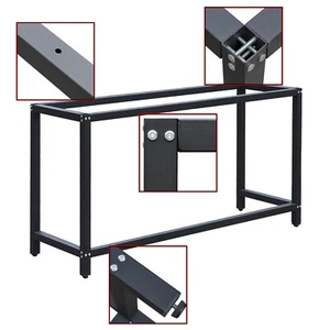 TTTelaio per banco da lavoro Struttura tavolo per attrezzi Base tavolo 50x125x80 - Imagen 1 de 9